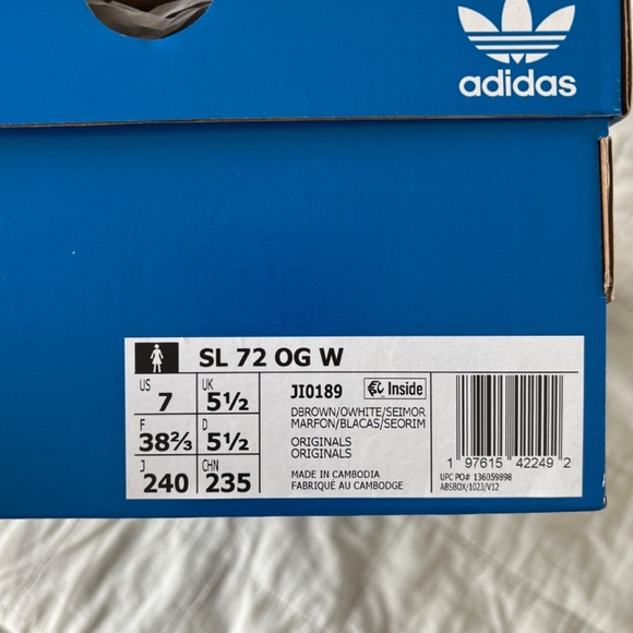 Adidas SL72 in Leopard - Picture 6 of 7